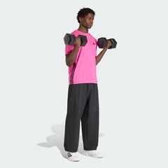 Camiseta Workout Essentials Base 3 Listras adidas Masculina - Foto 4