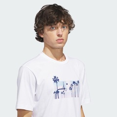 Camiseta Estampada Summer Sunset adidas Masculina - Foto 5