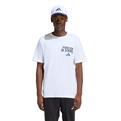 Camiseta Estampa Forever In Stripes adidas Masculina - Foto 1