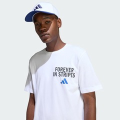 Camiseta Estampa Forever In Stripes adidas Masculina - Foto 6
