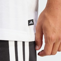 Camiseta Bordado Pequeno Estampa Surf adidas Masculina - Foto 6