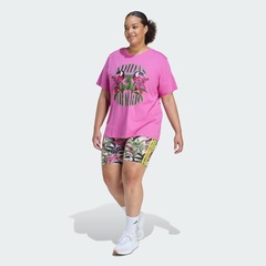 Shorts Ciclismo Plus Size adidas X Farm Rio adidas Feminino - Foto 4