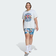 Shorts Ciclismo Plus Size adidas X Farm Rio adidas Feminino - Foto 4