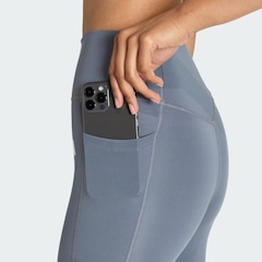 Calça Legging 7/8 Optimé Essentials No Front Rise Seam adidas Feminina - Foto 6