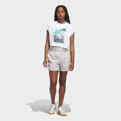 Camiseta Estampada Summer Romance adidas Feminina - Foto 4