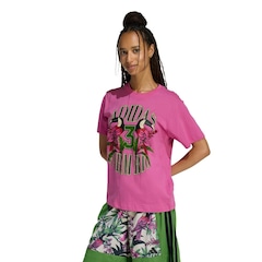 Camiseta Estampada adidas X Farm Rio adidas Feminina - Foto 1