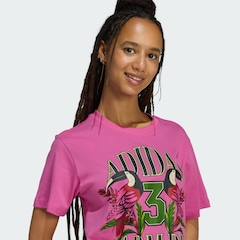 Camiseta Estampada adidas X Farm Rio adidas Feminina - Foto 5