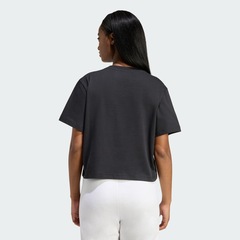 Camiseta Estampa House Of Tiro adidas Feminina - Foto 3