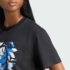 Camiseta Estampa House Of Tiro adidas Feminina - Foto 6