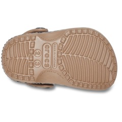Sandália Crocs Littles Animal Clog Sepia Leopard - Infantil - Foto 6