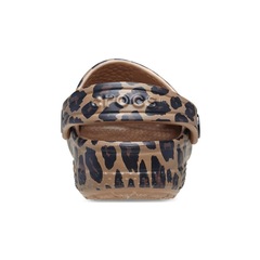 Sandália Crocs Littles Animal Clog Sepia Leopard - Infantil - Foto 7