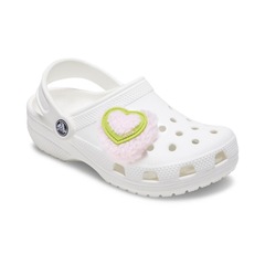 Jibbitz Crocs Coração Rosa de Pelúcia - Foto 3