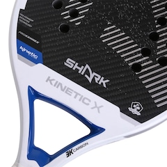 Raquete de Beach Tennis BT Kinetic X-Blue Shark - Foto 4