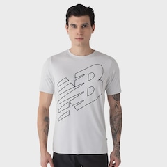 Camiseta New Balance Logo Performance Masculina - Foto 2