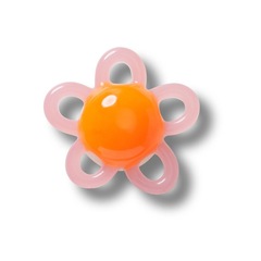 Jibbitz Crocs Flor Rosa - Foto 1