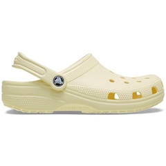 Sandália Crocs Classic Clog Yellow Light - Unissex - Foto 1