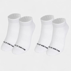 Meia Cano Curto Polo Wear Atoalhada - 2 pares - Unissex - Foto 1