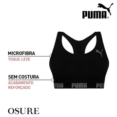 Top Puma Sem Costura - Feminino - Foto 3