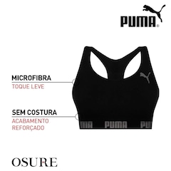 Top Puma Sem Costura - Feminino - Foto 3