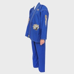 Kimono Jiu Jitsu Shiroi Drangon Infantill - Foto 2