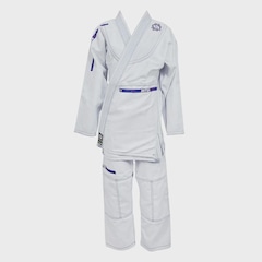 Kimono Jiu Jitsu Shiroi Inter Infantil - Foto 1