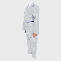 Kimono Jiu Jitsu Shiroi Inter Infantil - Foto 2