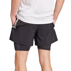Bermuda adidas 2 em 1 Own the Run Masculino - Foto 2