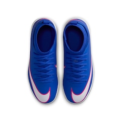 Chuteira de Society Infantil Nike Jr Mercurial Superfly 10 Club - Foto 5