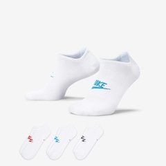 Meia Nike Sportswear Everyday Essentials (3 pares) Unissex - Foto 1