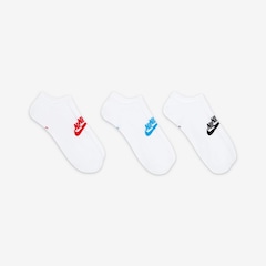 Meia Nike Sportswear Everyday Essentials (3 pares) Unissex - Foto 3
