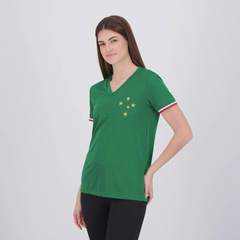 Camisa Cruzeiro Retrô Palestra Feminina - Foto 3