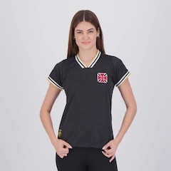 Camisa Vasco 1974 Jacquard Feminina - Foto 1