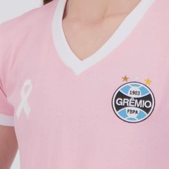 Camisa Grêmio Outubro Rosa Feminina - Foto 5