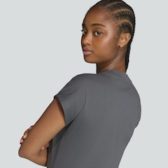 Camiseta Feminina adidas Manga Curta Logo Linear - Foto 4