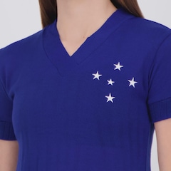 Camisa Cruzeiro Retrô 1976 Feminina - Foto 5