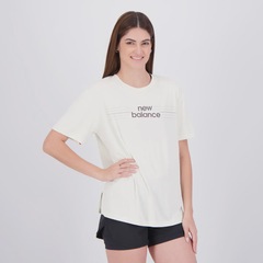 Camiseta New Balance Linear Performance Feminina - Foto 2
