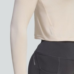 Camiseta adidas Run Ess LS Feminina - Foto 4