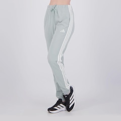 Calça adidas Single Jersey 3 Stripes Feminina - Foto 1
