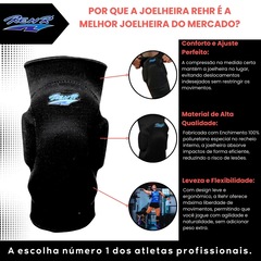 Kit Vôlei Joelheira Rehr Manguito Poker Power Profissional - Foto 2