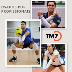 Kit 2 Manguitos Vôlei Curto TM7 - Foto 6