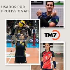 Kit 2 Manguitos Vôlei Curto TM7 - Foto 6