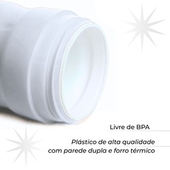 Caramanhola Térmica Água Bike com Suporte - 550 ml - Foto 2