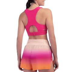 Top Fitness Olympikus Corre Alto Fucsia - Feminino - Foto 2