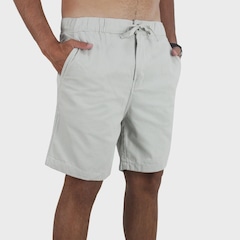 Bermuda Quiksilver Taxer Twill Sand Masculina - Foto 3