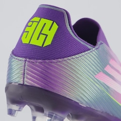 Chuteira de Campo Masculina adidas F50 League Laceless Lamine Yamal - Foto 6