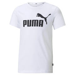 Camiseta Puma Essentials Logo Tee Infantil - Foto 1