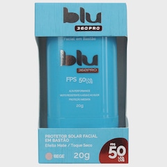 Protetor Solar Facial BLU 360 Pro FPS 50 Bege 20g - Foto 1