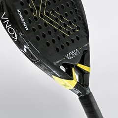 Raquete Padel Kona Maverick Yellow 18k 2025 - Foto 3