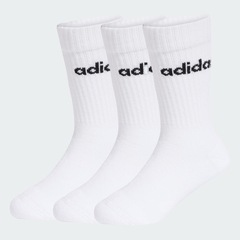 Meia Cano Médio adidas Linear Infantil - 3 Pares - Foto 3