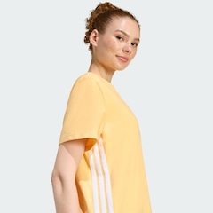 Vestido Camiseta adidas Essentials 3-Stripes Feminino - Foto 6